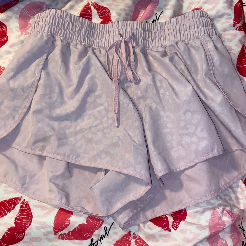 Light Pink Athletic Shorts